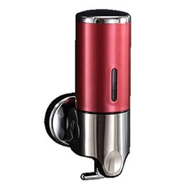Stylish Design Shampoo Soap Dispenser, if changing 袋口 Closure Clip with Wall Wall Hanging Single Red AM – 453 