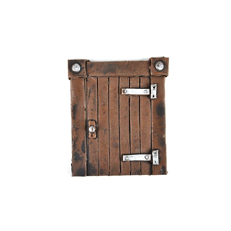 Square Fairy Hobbit Door - Fiddlehead Fairy Garden Collection