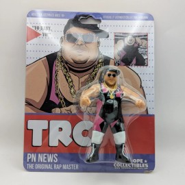 Top Rope Collectibles PN News MOC Galoob Style Figure Black Singlet