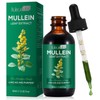 Hatmanlabs Mullein Drops for Lungs, Mullein Leaf Extract for Lung