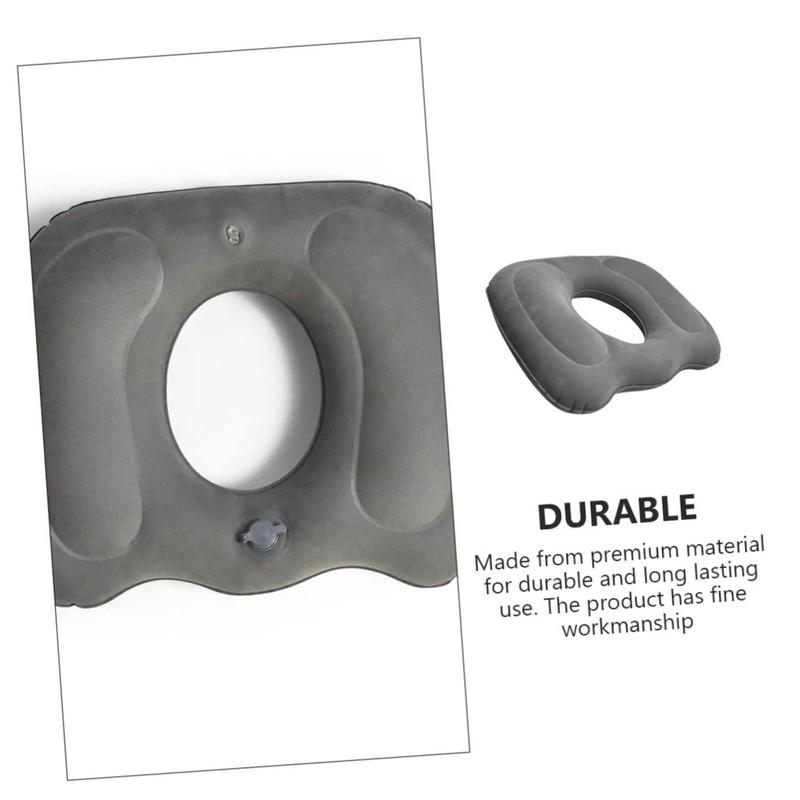 Mobestech Inflatable Lumbar Support Cushion Breathable Bedsore Pad for Elderly