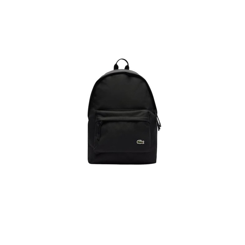 Lacoste Unisex Neocroc Backpack, Black, One Size