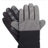 Isotoner Men's Mixed-Media smarTouch Gloves