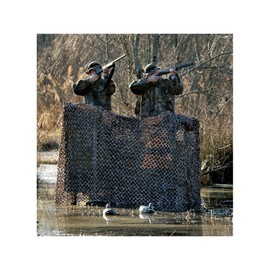 Rothco CamoSystems Basic Series Military Spec Camouflage Net with Mesh Netting Attached, Small, 9'10" x 9'10"L, Original Camo - Green/Brown