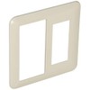 Panasonic Cosmo Series Wide 21 Switch + Outlet Plate White