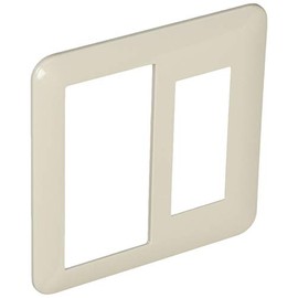 Panasonic Cosmo Series Wide 21 Switch + Outlet Plate White WTC7112W