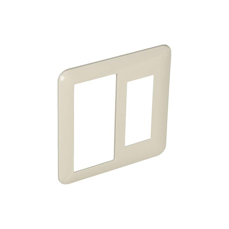 Panasonic Cosmo Series Wide 21 Switch + Outlet Plate White