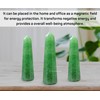 Amazing Gemstone Amazing Gemstone Green Strawberry Quartz Crystal Towers -