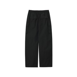 Kangol [캉골] 우먼스 나일론 카고 팬츠 4574 블랙 [Kangol] Women's Nylon Cargo Pants 4574 Black