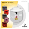 Core Plus Group Machine Embroidery Knight/Templar Fez Case, Deluxe Masonic