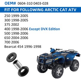 8 piezas de buje de choque 4 piezas 0604-310 0403-028 para Arctic Cat 250 300 375 400 500 650 700 Bearcat 454