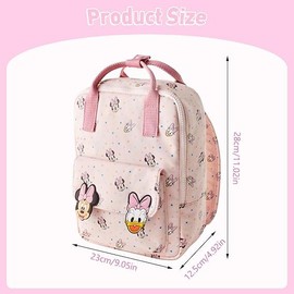 NTGFU MN2 Backpacks Kindergarten Girls Boys, Kids Backpack for Girls Aged 3-12 Years, Toddler Backpack, Children's Backpack 28cm x 23cm x 12.5cm, the Great Gift