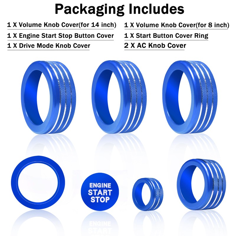 Knob Covers for Toyota Tacoma Accessories 2024 2025 2026 8"