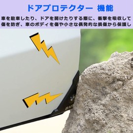 Car Door Guard Nissan Serena (C25 C26 C27) / Nissan Note (E13 E12) Nissan New Kicks & e-POWER (P15 Series) / Nissan Cima (HGY51) / Nissan X-Trail (T32) Door Corner Protector Corner Guard Sticker