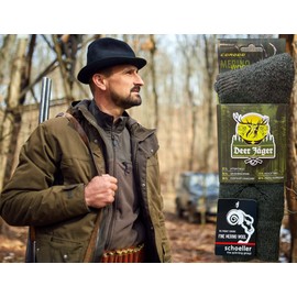 TODO Comodo Real Hunter Socks 80% Merino Hunting Socks Green Men and Women Anti Blisters for Hunting, SMTG1 - Khaki