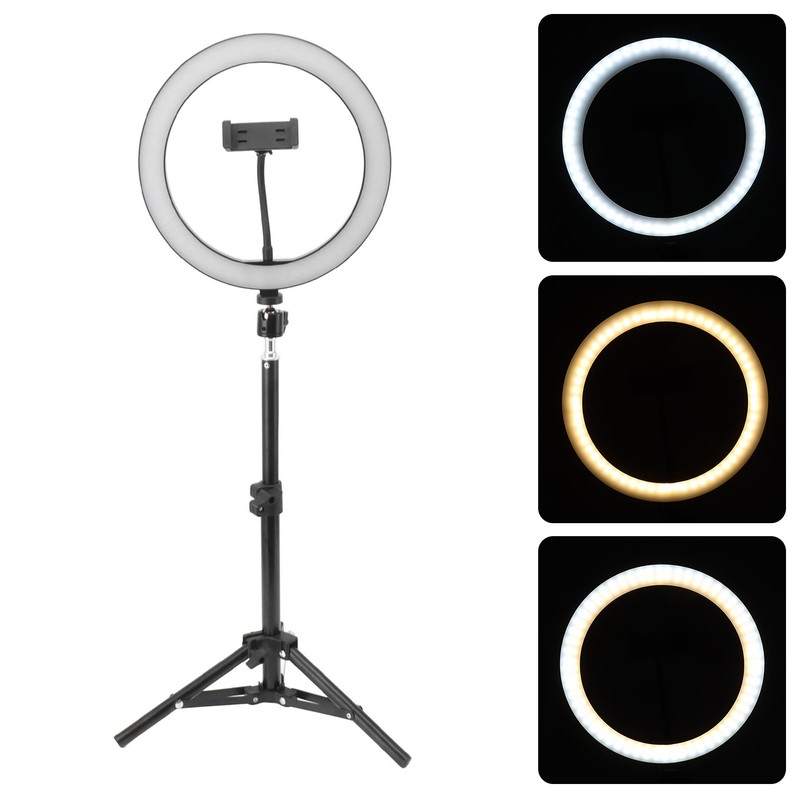 26cm Selfie Ring Light High Brightness USB Rechargable LED Rim