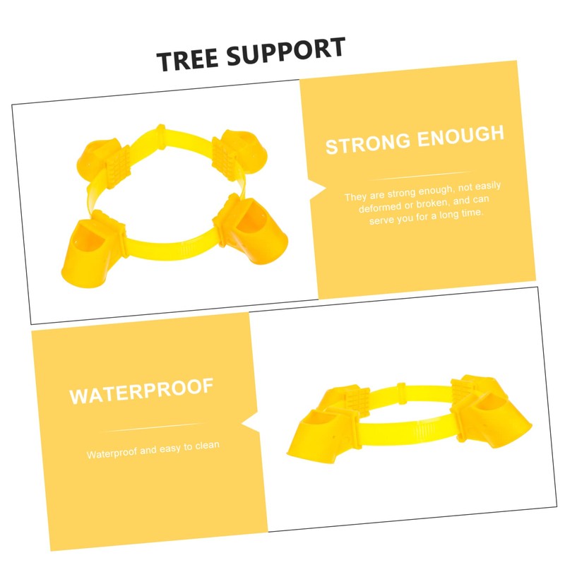 Kisangel 1set Tree Support Cups Strap Growth Landscape Supportive Tree