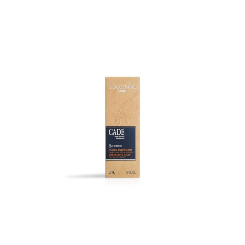 L'OCCITANE Homme Cade Energizing Fluid 50ml | Vegan & 98%
