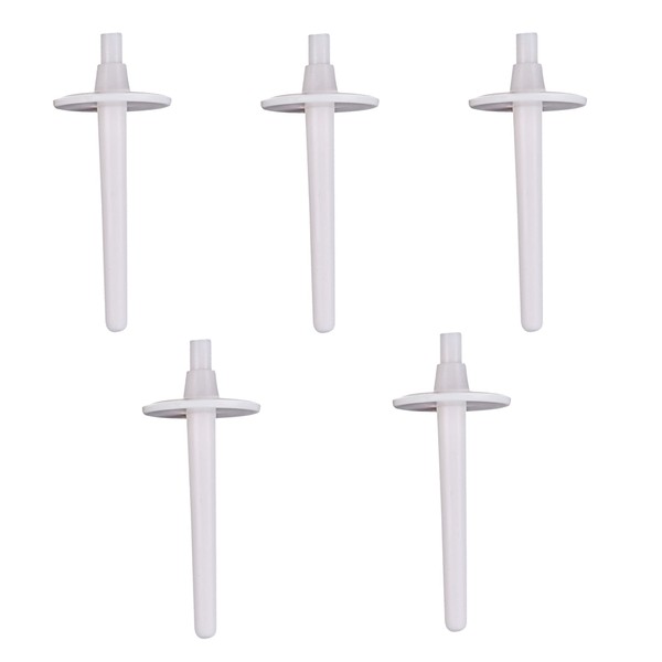 Pack of 5 Thread Roller Pen, Universal Plastic Bobin Pen, Household Sewing Machine, Replacement Spool Holder, Aid Spool Pen for Most Sewing Machines