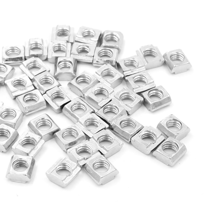 winova 50pcs M6 T Slider T Slot Nut Slider Nut