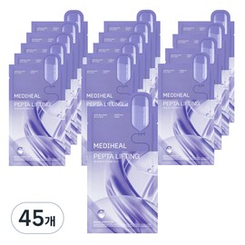 메디힐 펩타 리프팅 앰플 마스크, 1개입, 45개 Mediheal Pepta Lifting Ampoule Mask, 1 Piece, 45 Items