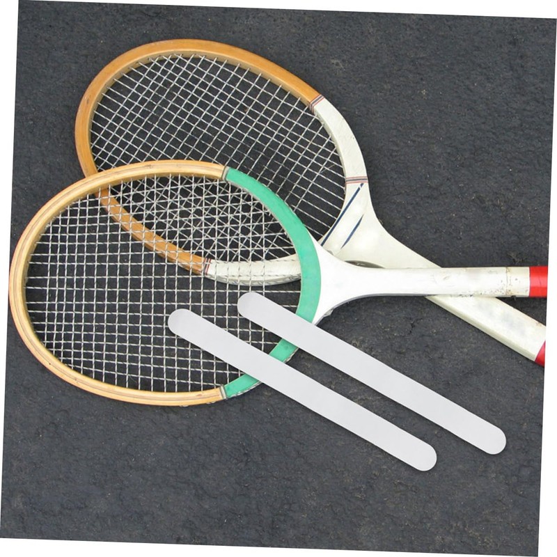Kisangel Tennis Racket Head Tape 2pcs Tape TPU Material Frame
