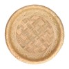 Round Bread Baskets Bamboo Hand Woven Fruits Vegetable Storage Basket
