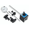 Powerbuilt Precision Dial Indicator with Magnetic Base, Machine Component Alignment,