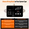 wolfwo Dump Trailer Wireless Remote Controller, for 3-Wire/4-Wire 12V Hydraulic