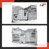 A-Premium Engine Oil Pan Sump with Drain Plug Compatible with