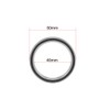 sourcing map 6708-2RS Deep Groove Ball Bearings 40mm x 50mm
