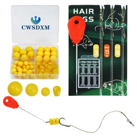 Carp Fishing Hair Rigs Baits Carp Rigs Kit Fishing Equipment Accessories (#8-70pcs)