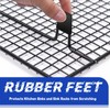 Waziaqoc 40 Pcs Sink Rack Feet Protective Rubber Bumpers Feet,