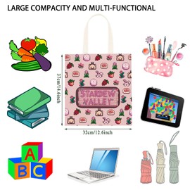 TSOTMO Trendy Gaming Gift Video Game Gift Stardew Gift For Gamers Gaming Gift for Women Sister (VALLEY tote)