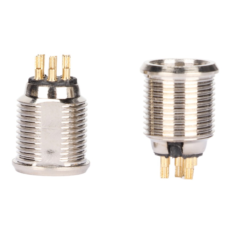 10 Set 6 Pin XLR Male Socket Base Stable Exquisite