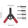 Pop Rivet Tool Kit | Automotive Riveting Tool with Nylon