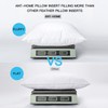 ANT-HOME 26"x26" Pillow Inserts Soft Feather Pillow Set of 4