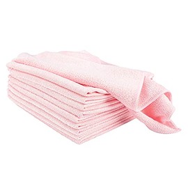 Aqua Clean Sensation Light Microfibre Cloth 10 Pieces (Pink)