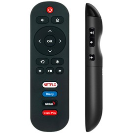 Replacement Remote fit for TCL Roku TV 55R615 75S535 32S325 75R615 75S423 49S425 65R615 32S327 75S533 65S533 65S423 65S421 55S535 65S535 43S425 55S421 55S423 40S321 40S325 65S531 75S531 55S425 43S421