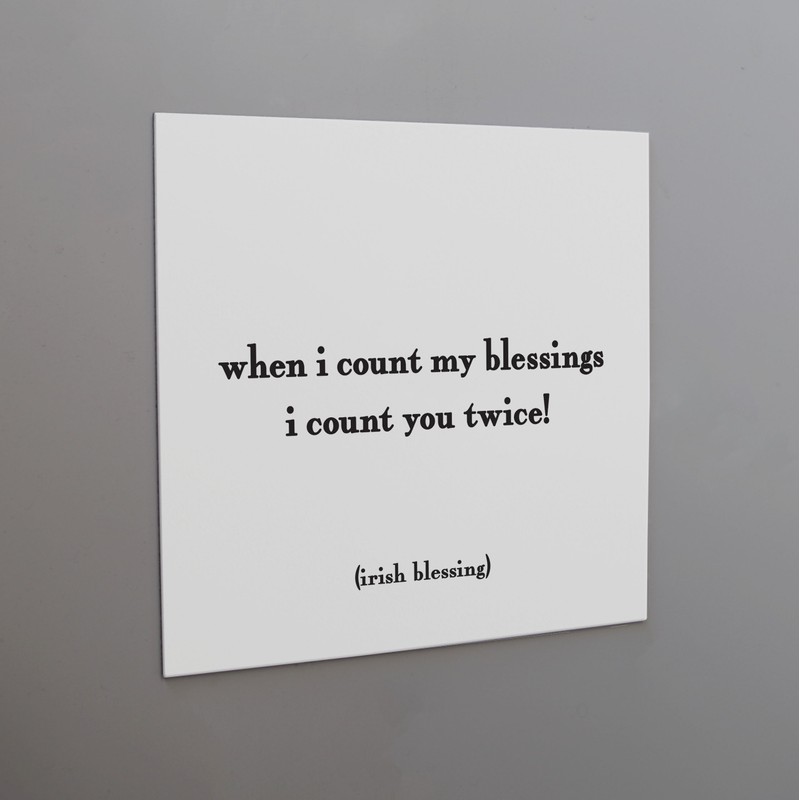 Quotable Magnet - When I count my blessings I count