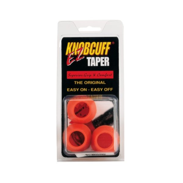 Markwort Knob Cuff Taper Grip-Pack of 3 (Orange)
