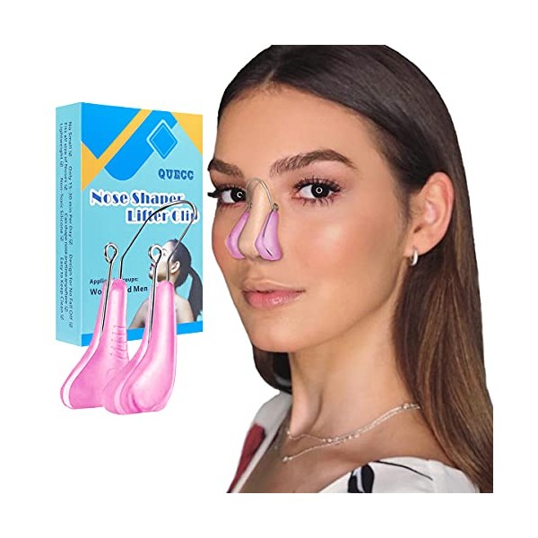 Nose Shaper Clip, Pain-Free Nose Bridge Straightener Corrector, Soft Silicone