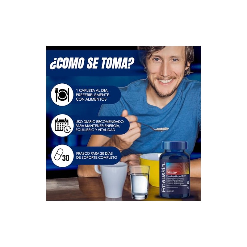 Vitality 3 Pack (Raíz de Maca + Ginseng Rojo Coreano