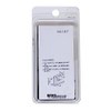 Waki Sangyo Sliding Door Frame Nail Black #15X38mm Sliding Door