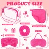 30 Pcs Sleepover Party Supplies for Girls Include 6 Bow