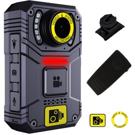 Recall PRO Body Worn Camera Bodycam 2K 4K Ultra Clear Video Cam Professional Security Camera for Personal Protection and Safety with Klick Fast Clickfast Night Vision
