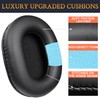 SOULWIT Ear Pads Cushions + Headband + Silicone Earpads Cover