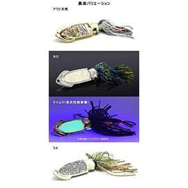 Realistic Metal Jig "Sleeve Fish" (K02, 15g lame/step hook) with realistic reproduction of squid form and color [lure, shojiging, yellowtail, chinu, bass rootfish, inchk, tylava, rubber jig, fishing,