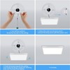 DELIPOP 6 Pack Flush Mount Ceiling Light, 12 Inch 24W