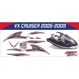 Unbranded YAMAHA WAVERUNNER VX CRUISER 2005-2009 Graphic/Decal/